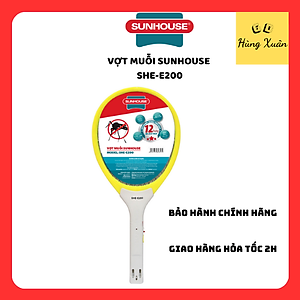 Vợt Muỗi Sunhouse SHE-E200 - Vàng