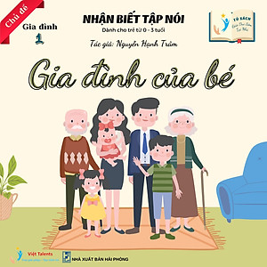 Truyện Tranh Nhận Biết Tập Nói - Chủ Đề Gia Đình - Tập 1 - Gia Đình Của Bé - Nhận Quà Tặng: 1 Lượt Phân Tích Sinh Trắc Vân Tay Về Tiềm Năng Tư Duy Học Tập Hiệu Quả