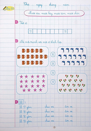 Sách Vở Ô Li Bài Tập Toán Lớp 1 Quyển 2 (Biên Soạn Theo Chương Trình Mới)