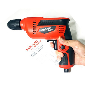 Máy Khoan 10 Ly Hikari Master PC03-10B - Máy Khoan Cầm Tay, Bắt Vít, Khoan Tường, Khoan Gỗ, Sắt Trang Bị Xoay Đảo Chiều, Công Nghệ Thái Lan - Hàng Chính Hãng