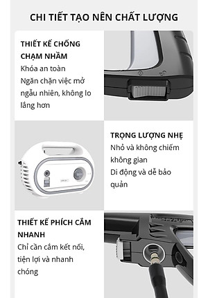 [TẶNG Ổ CẮM ĐIỆN + MIẾNG RỬA XE] Máy Xịt Rửa Mini Động Cơ Lõi Đồng Deli Cao Áp Chính Hãng 1 đổi 1 Bảo Hành 36 Tháng Rửa Xe Tưới Cây Vệ Sinh Nhà Cửa