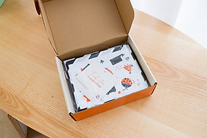 Bộ Đồ Chơi Thẻ Vải Lalala Baby 5 Chất Liệu Kích Thích Thị Giác Cho Trẻ Sơ Sinh