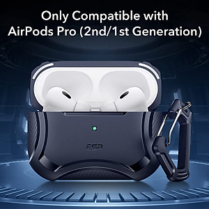 Bao Case cho AirPods Pro 2 (2023/2019) ESR Cyber Armor Tough Case with HaloLock - Hàng Chính Hãng