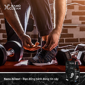 [Combo 2] Chai xịt khử mùi giày Xclean Nano Bạc AHT Corp 50ml - Khử mùi hôi giày, diệt khuẩn, làm sạch bề mặt giày dép