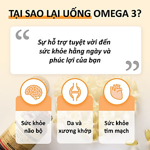 NHẬP KHẨU USA CHÍNH HÃNG - Viên uống dầu cá bổ sung omega 3, hỗ trợ giảm xơ vữa động mạch, tốt cho tim mạch, cải thiện trí nhớ Solgar Dầu cá Fish Oil Omega-3 Concentrate 120 