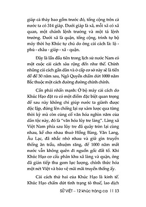 Sử Việt - 12 Khúc Tráng Ca (Tái Bản 2022)