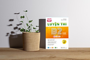 Combo 2 sách luyện thi B2 Vstep: Sách luyện thi B2 Vstep 4 kỹ năng và sách 30 đề thi viết luận tiếng Anh B1, B2 Vstep