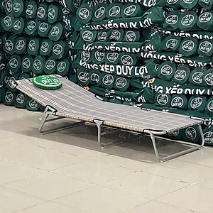 GHẾ - GIƯỜNG XẾP  DUY LỢI THÉP CỠ ĐẠI (TẶNG 10 MÓC ÁO KÉP NHỰA CAO CẤP DUY LỢI)