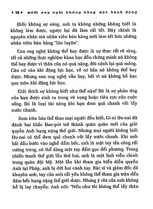 Sách 10 Suy Nghĩ Không Bằng Một Hành Động