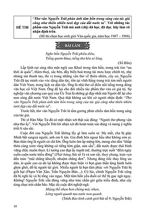 TUYỂN CHỌN NHỮNG BÀI VĂN ĐẠT GIẢI CẤP TỈNH, THÀNH PHỐ VÀ QUỐC GIA TRUNG HỌC CƠ SỞ 