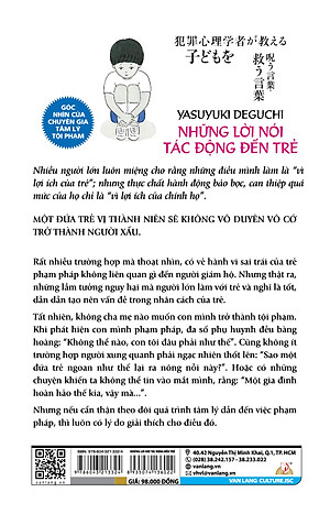 Sách Những Lời Nói Tác Động Đến Trẻ