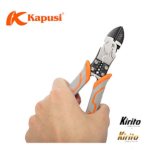 Kìm cắt đa năng công nghiệp Nhật Kapusi JAPAN 7.5inch/ 190mm thép CR-V cao cấp