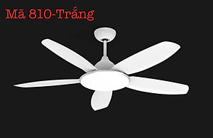 Đèn quạt trần LED JUMMI trang trí hiện đại 3 chế độ ánh sáng - có điều khiển từ xa