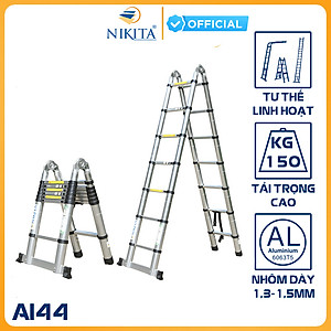 Thang nhôm rút đa năng Nikita NKT-AI44E
