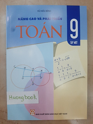 Sách – Nâng Cao Và Phát Triển Toán 9 Tập 1 + Tập 2 ( chương trình mới 2024)