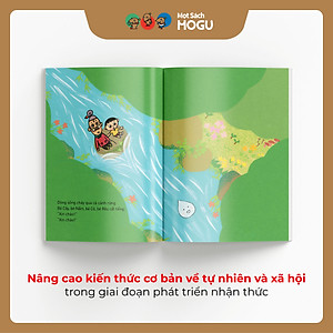 Truyện Ehon bé 3-4-5 tuổi - Bà Phí Quá - Đi Theo Sông