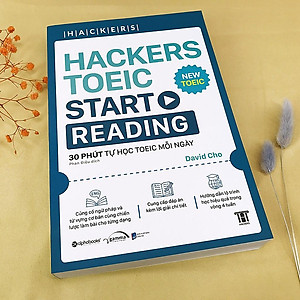 Sách Hackers Toeic Start Reading ( Tái bản)