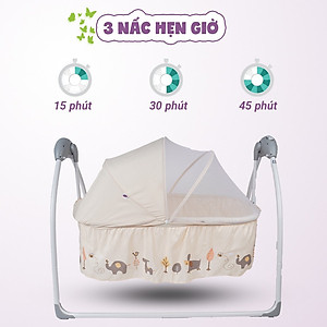 Nôi tự động cao cấp cho bé SG239