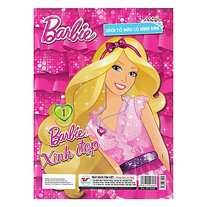 Sách Barbie Xinh Đẹp 1 (Tô Màu Có Hình Dán)