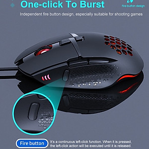 Chuột Led RGB gaming T90 7200dpi công thái học chống mỏi cổ tay Cho máy tính laptopChuột Led RGB gaming T90 7200dpi công thái học chống mỏi cổ tay Cho máy tính laptop hàng nhập khẩu