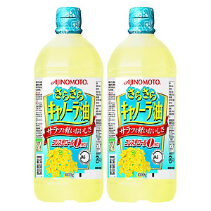 Combo 2 Chai Dầu Ăn Hoa Cải Ajinomoto (1Lít/Chai)