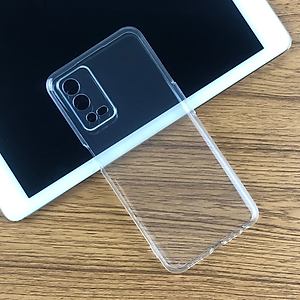 Ốp lưng silicon dẻo cho Oppo A55 4G hiệu Ultra Thin trong suốt mỏng 0.6mm độ trong tuyệt đối chống trầy xước - Hàng nhập khẩu