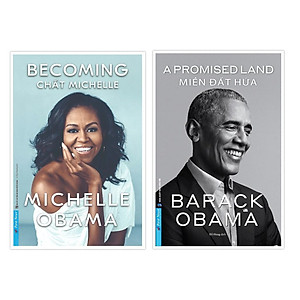 Combo Becoming (Chất Michelle) + A Promised Land (Miền Đất Hứa) Bản Quyền