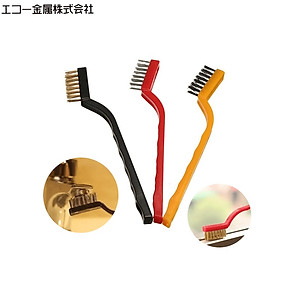 Combo 01 Chai tẩy gỉ sét các vật dụng kim loại 140gr + 01 Set 03 chiếc bàn chải sắt đánh bóng kim loại, chà rỉ sét Echo - Hàng nội địa Nhật Bản