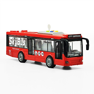 Đồ Chơi Duka: Xe Buýt Phi Trường (Màu Đỏ) DK81198