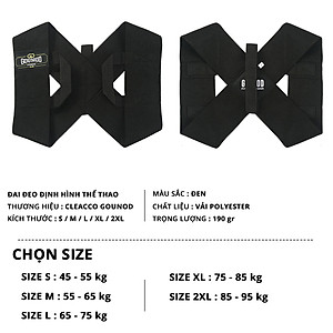 Đai Chống Gù Lưng Thể Thao Bảo Hành 12 Tháng Hỗ Trợ Tập Ngực Chống Gù Chữ X Giữ Form Khi Tập Cleacco DCGL Boro Sport