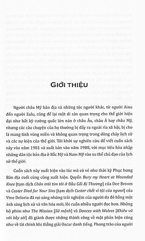 Sách Những Món Quà Của Người Da Đỏ