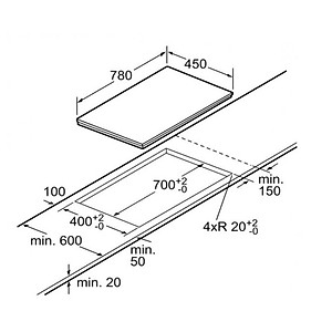 [ HCM] Bếp Từ 2 Vùng Nấu Bosch HMH.PPI82560MS (Series 8) - 78cm - Hàng Chính Hãng