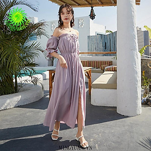Đầm Dài Trễ Vai Gợi Cảm Cho Nữ