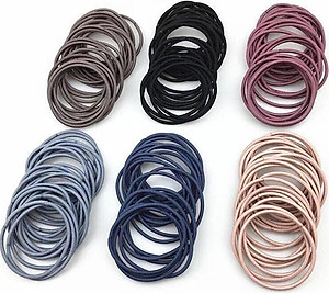 Set Thun ( Dây ) Buộc Tóc 100 Cái