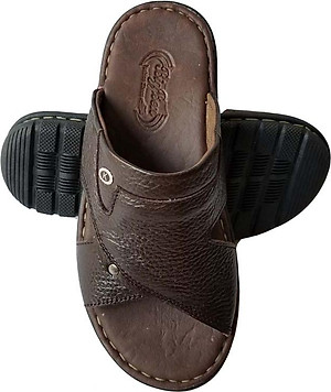 Dép Nam Da Bò BIGGBEN Cao Cấp DN224