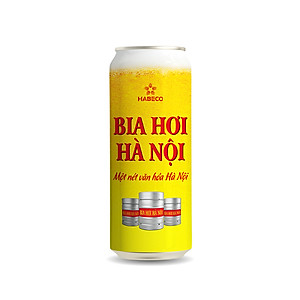 Combo 2 Thùng Bia Hơi Hà Nội - Thùng 24 lon 500ml