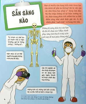 Sách Stem - Tớ Là Nhà Khoa Học Pháp Y