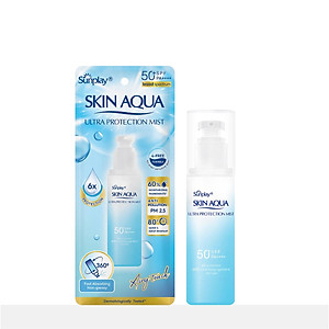 Xịt chống nắng bảo vệ đa chiều Skin Aqua Ultra Protection Mist 60ml