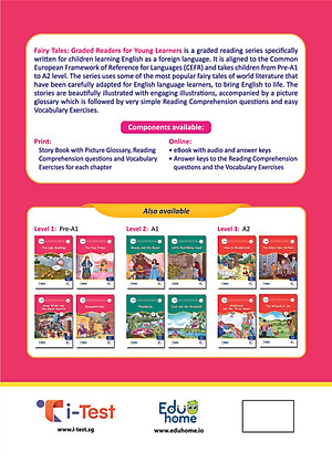 Combo truyện đọc Fairy Tales Graded Readers - CEFR Pre A1