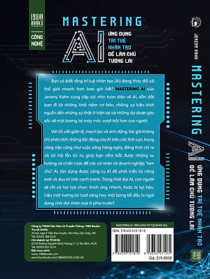 Sách Mastering AI - Ứng Dụng Trí Tuệ Nhân Tạo Để Làm Chủ Tương Lai