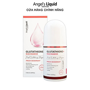 Lăn Nách Mờ Thâm, Dưỡng Trắng Da Angel's Liquid Glutathione Plus Niacinamide Fresh Deodorant 60ml