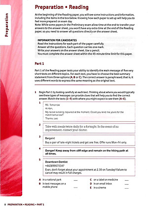 Oxford Preparation & Practice For Cambridge English Preliminary Exam Trainer With Key (Speaking DVD, Class Audio CDs)