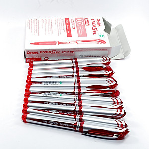 Bút ký Pentel ENERGEL nét bút 0.5/0.7/1.0mm màu xanh, đỏ