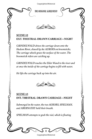 Sách Fantastic Beasts: The Crimes of Grindelwald - The Original Screenplay (Hardback) -Tội ác của Grindelwald - Kịch bản gốc