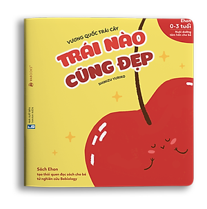 Sách Ehon Nhật Bản - Combo 3 cuốn Vương quốc trái cây  - Dành cho trẻ từ 0 - 3 tuổi