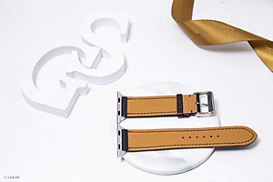 Dây Apple Watch 49mm 45mm 44mm 42mm, Chất Liệu Da Bò Cao Cấp, Dây Đeo Phong Cách Cổ Điển, Tương Thích Các Phiên Bản Series Ultra2/Ultra/SE2/SE/10/9/8/7/6/5/4/3/2/1