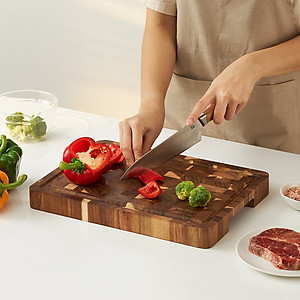 Thớt gỗ tràm LocknLock CKD076 - Độ dày 35mm - Màu gỗ tự nhiên -CN-6