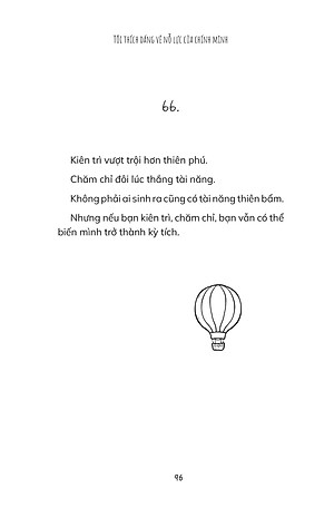 Sách - Tôi Thích Dáng Vẻ Nỗ Lực Của Chính Mình