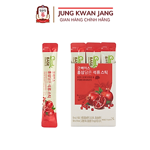 Nước Hồng Sâm Hàn Quốc Goodbase Lựu Đỏ (10ml x 10 gói)