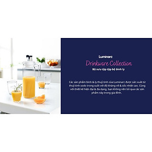 Ly Uống Nước Thủy Tinh Luminarc Salto 350ML - G2560 - Bộ 6 ly